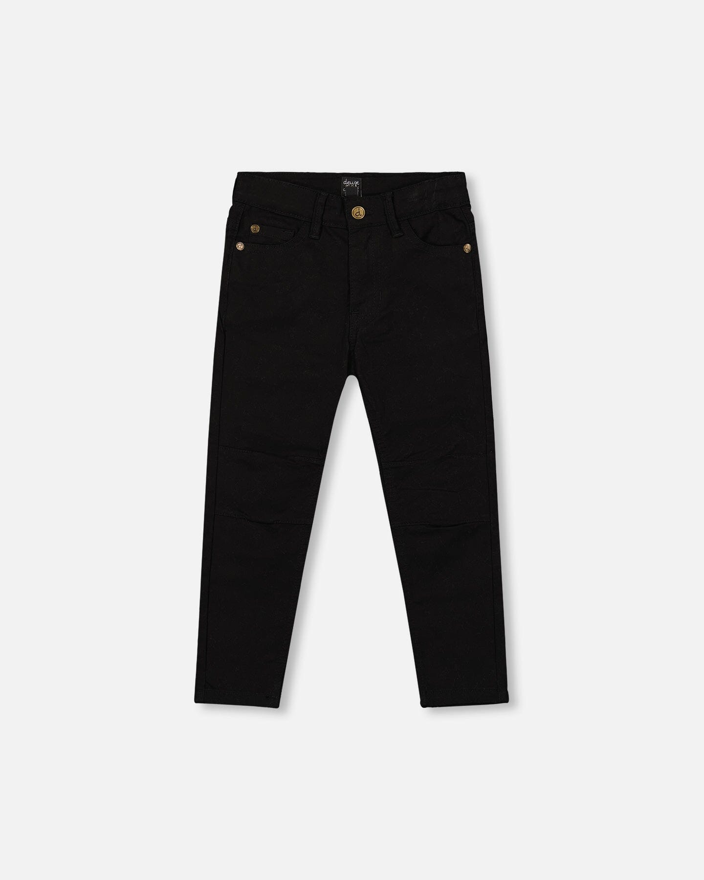 Stretch Twill Pants Black