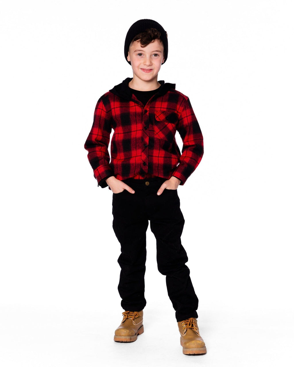 Stretch Twill Pants Black