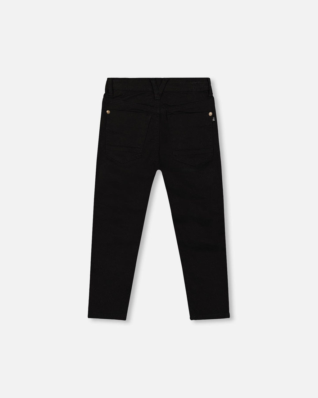 Stretch Twill Pants Black