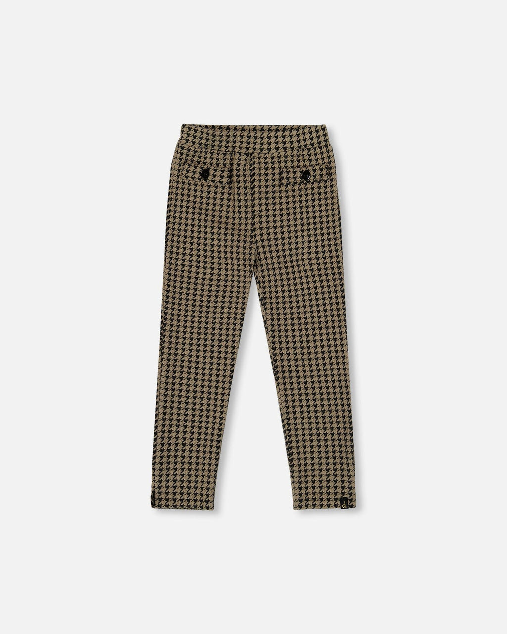 Jacquard Knit Pant With Welt Pocket