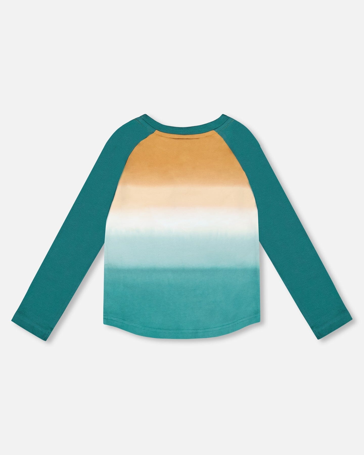 Organic Cotton Jersey Raglan Sleeve T-Shirt Forest Green