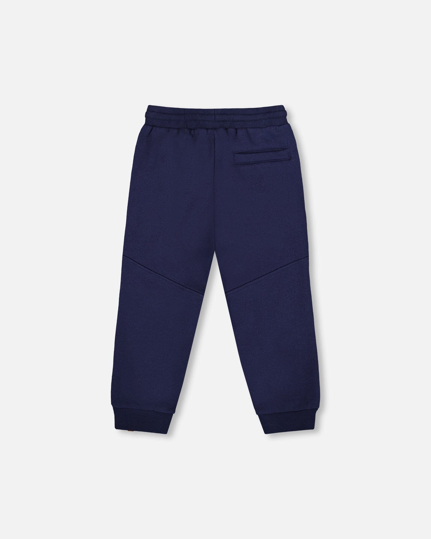 Fleece Sweatpants With Pockets Navy Blue