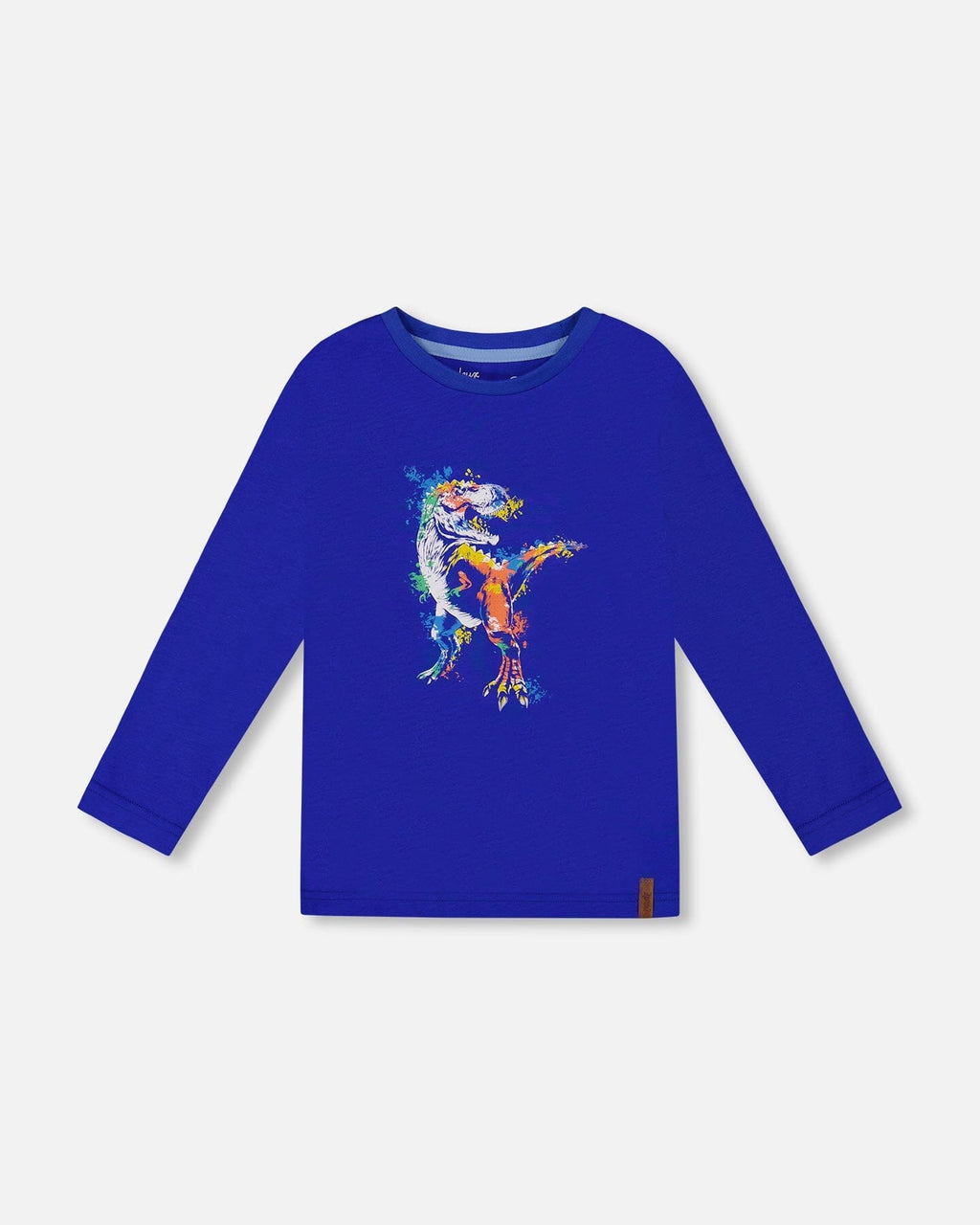 Long Sleeve Jersey Tee Blue