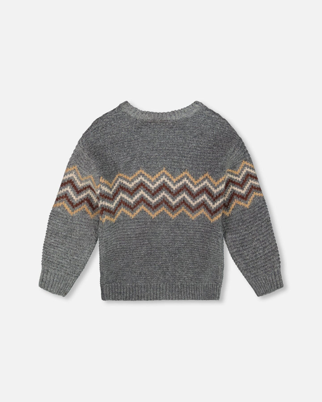 Knit Sweater Dark Heather Gray