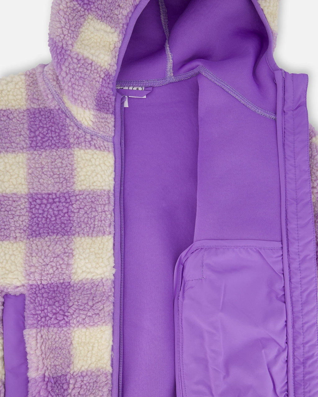 Mid-Season Sherpa Jacket Lavender