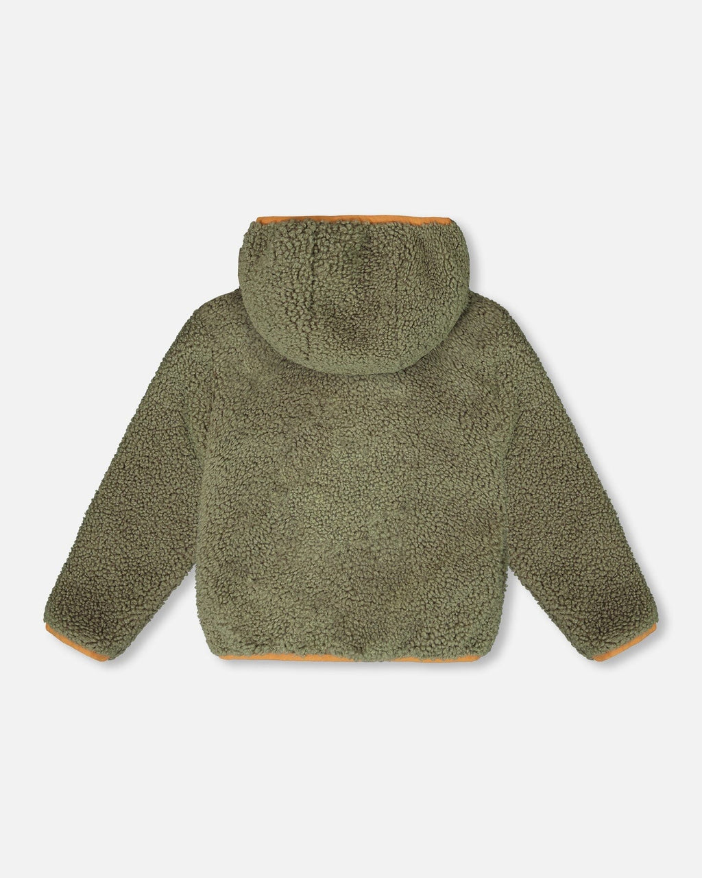 Reversible Mid-Season Sherpa Jacket Khaki