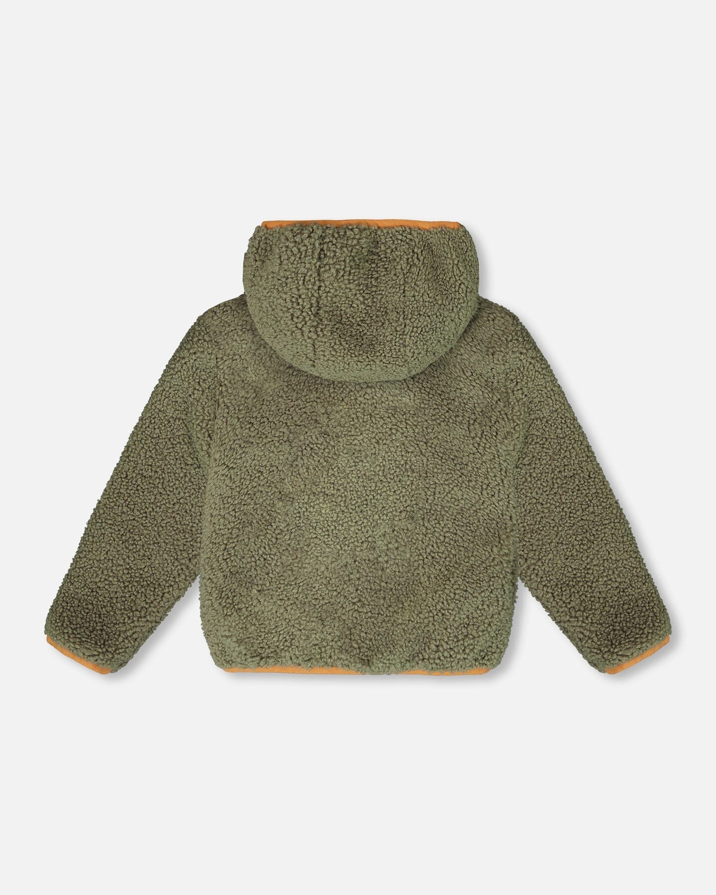 Reversible Mid-Season Sherpa Jacket Khaki