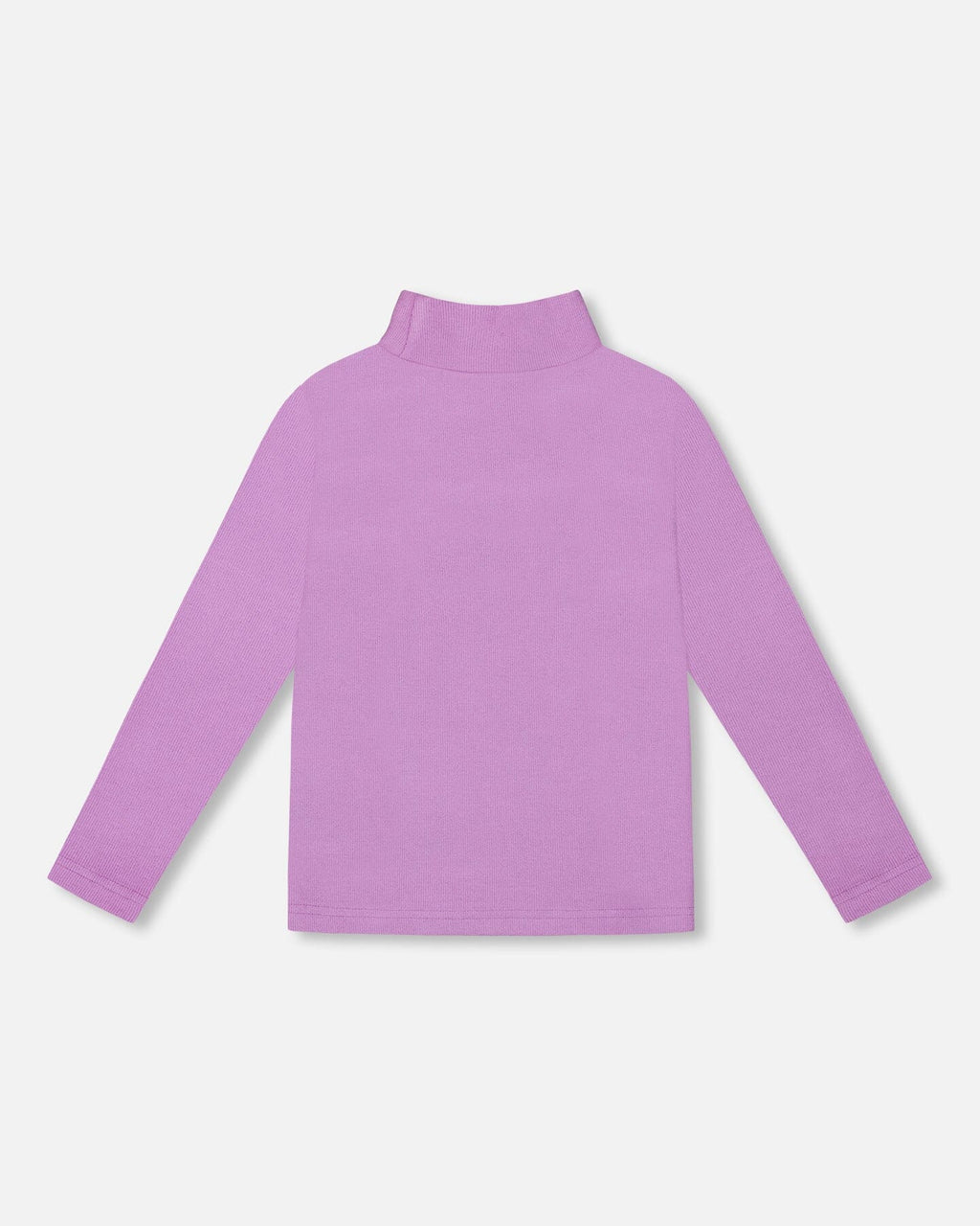 Super Soft Ribbed Mock Neck Top Lavender