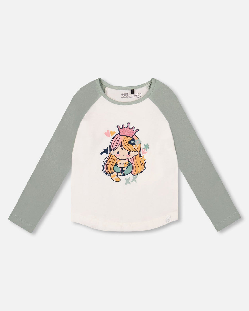 Jersey Raglan Sleeve Tee Off-White