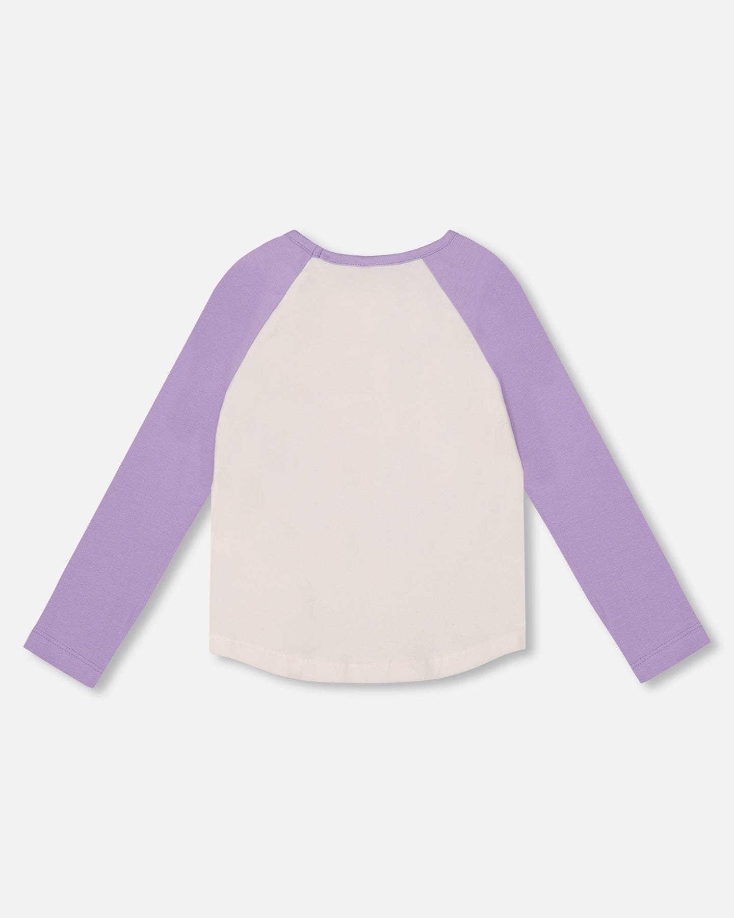 Jersey Raglan Sleeve Tee Lavender