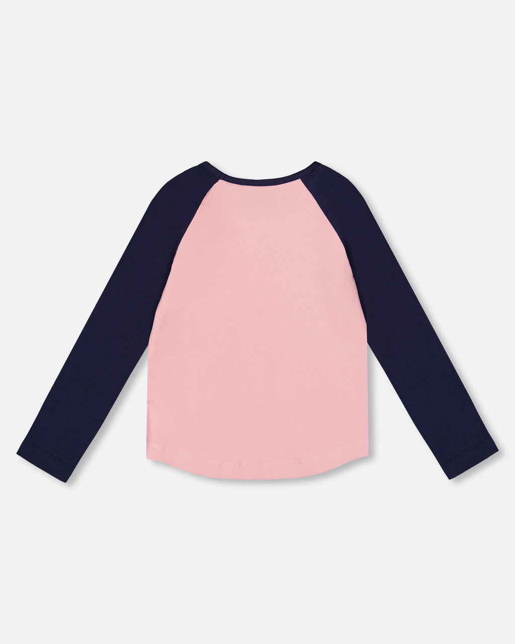 Jersey Raglan Sleeve Tee Dusty Pink
