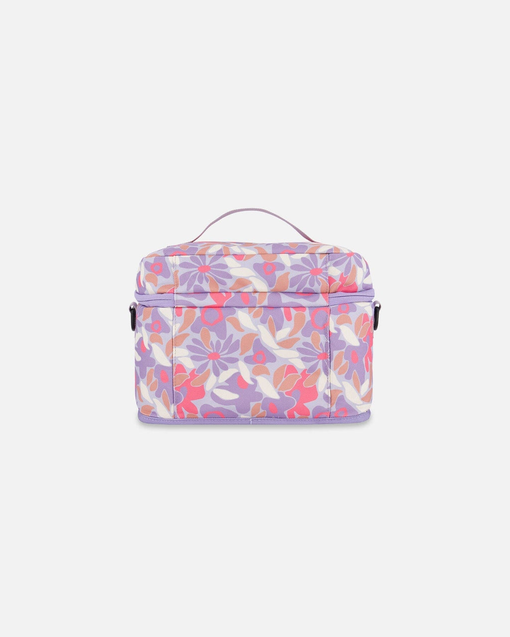 Lunch Box Lilac Retro Flower Print