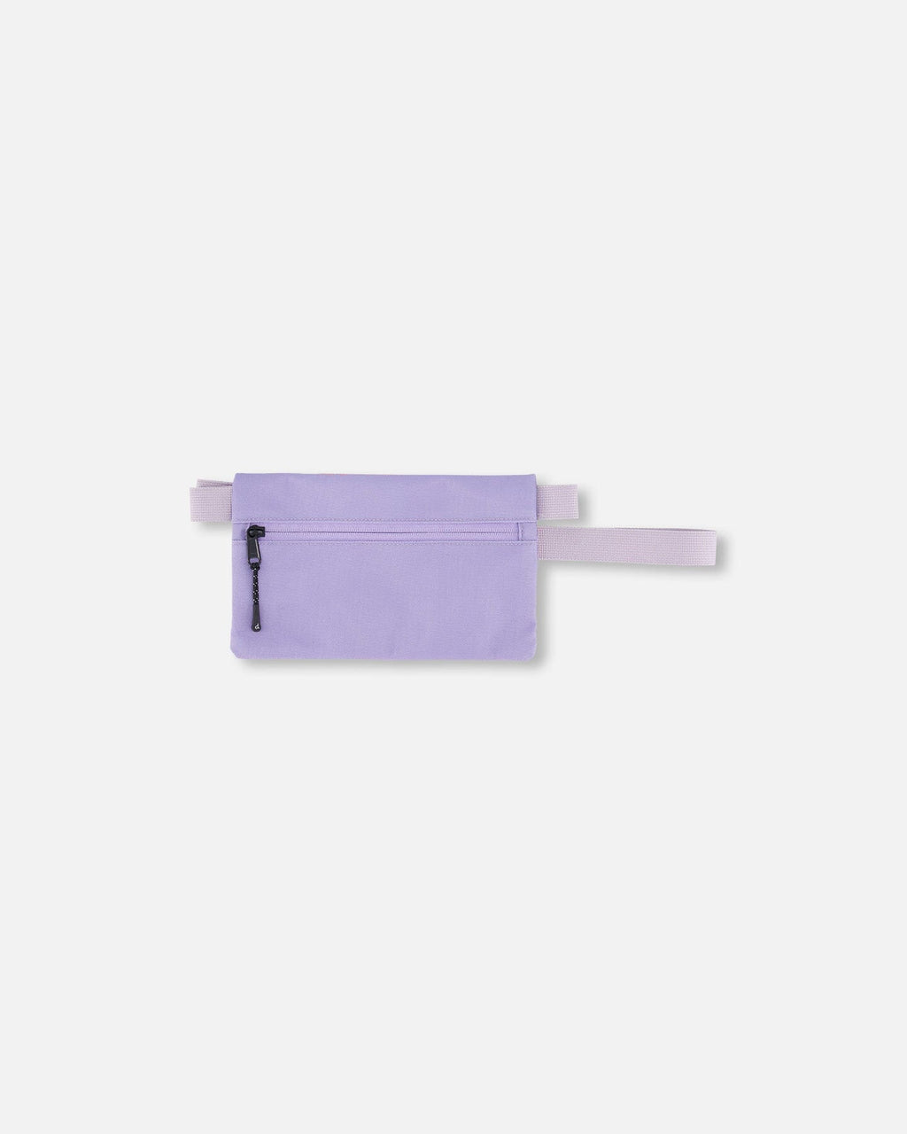 Double Pencil Case Lilac Retro Flower Print