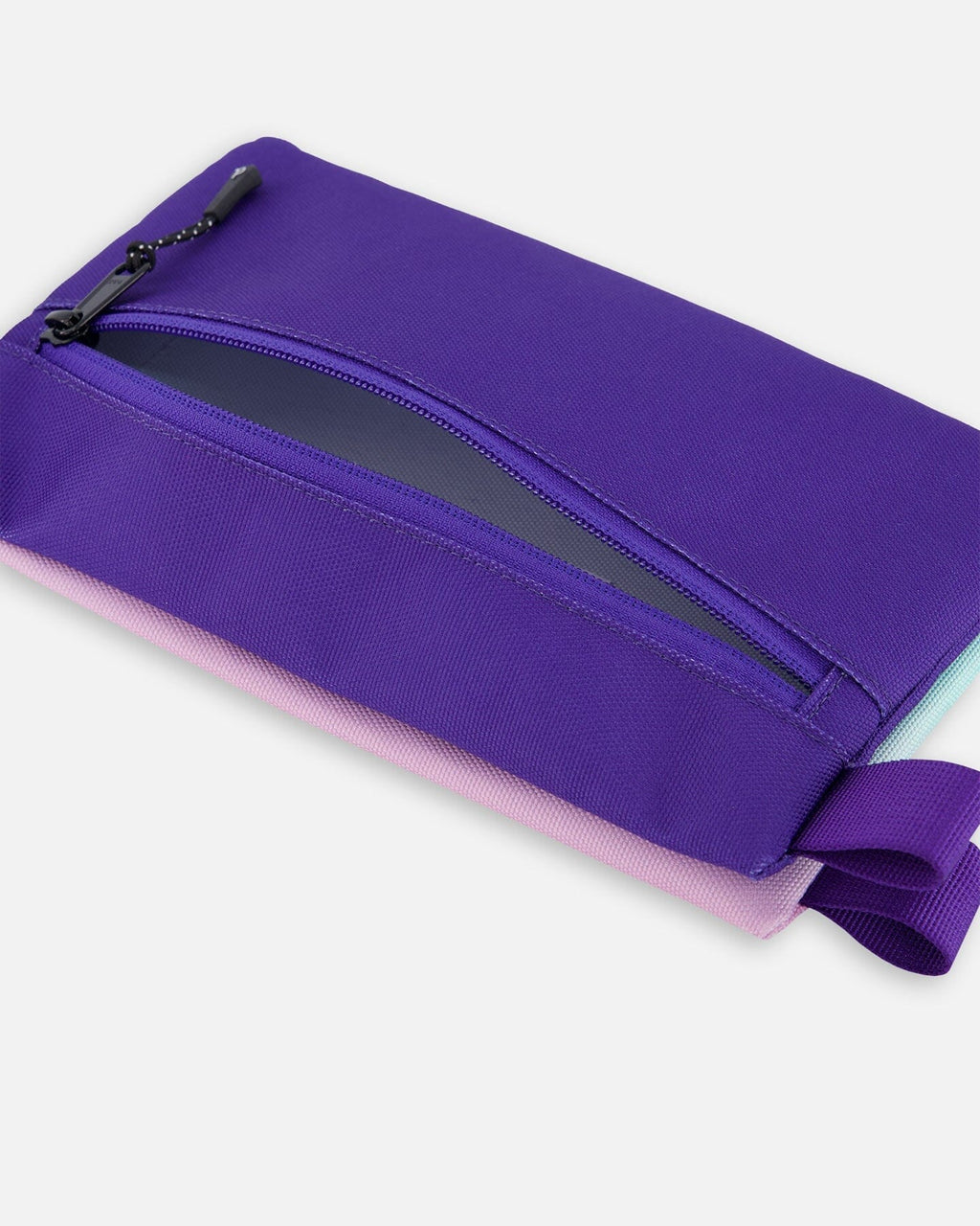 Double Pencil Case Purple Gradient