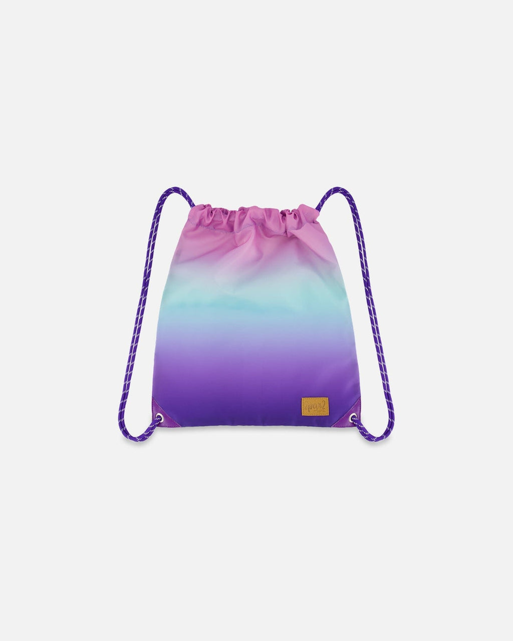 Drawstring Bag Purple Gradient