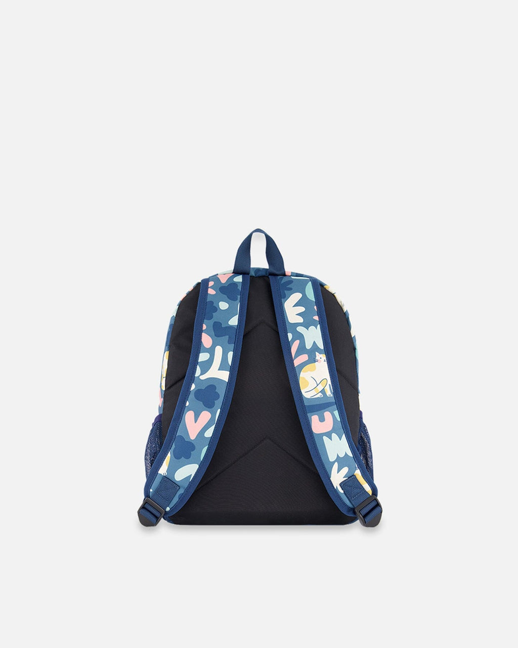 Little Kids Backpack Green Cat Print