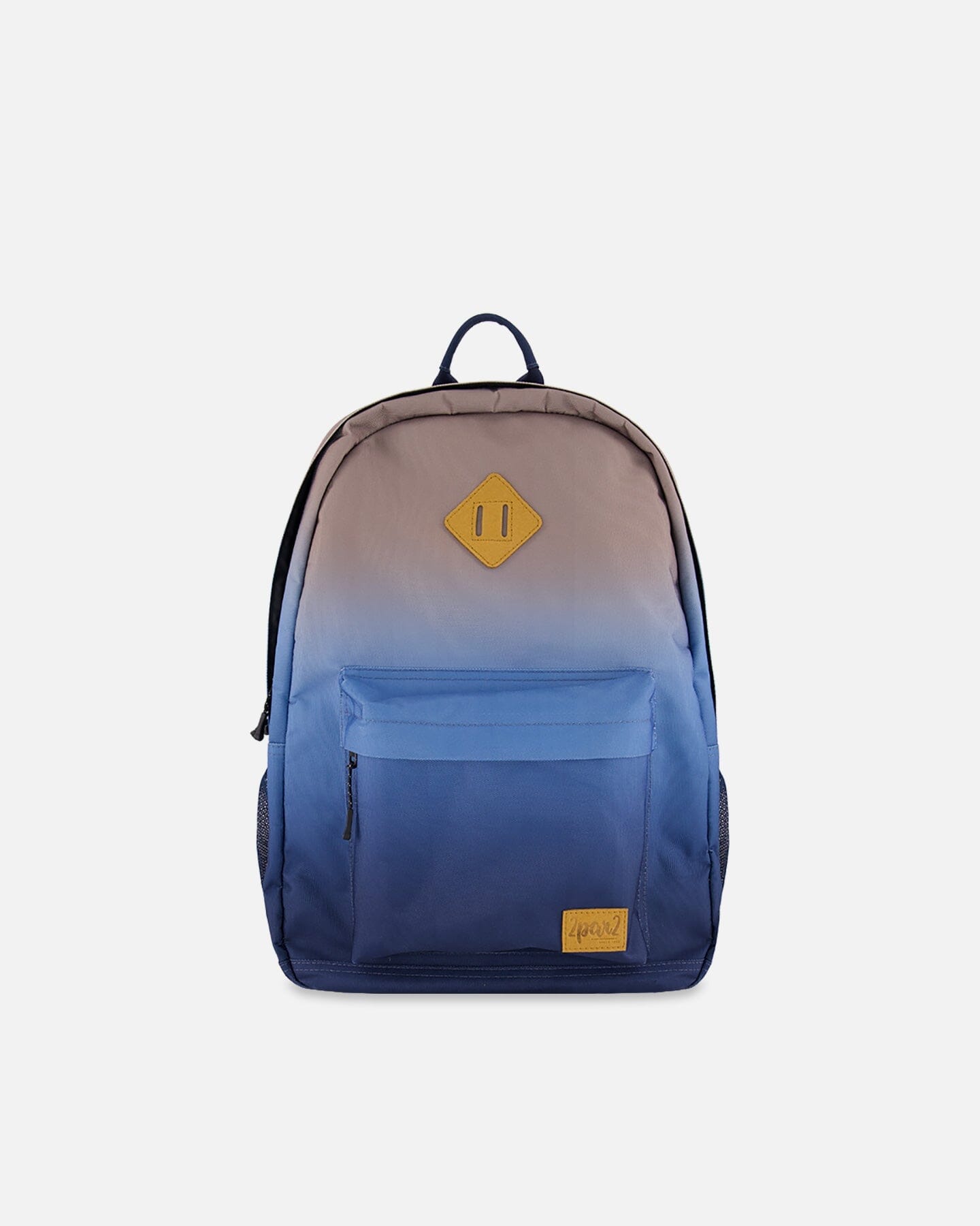 Kids Backpack Blue And Beige Gradient