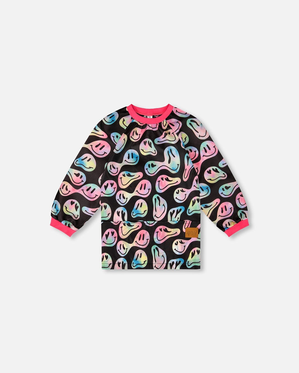 School Apron Smiley Face Girl