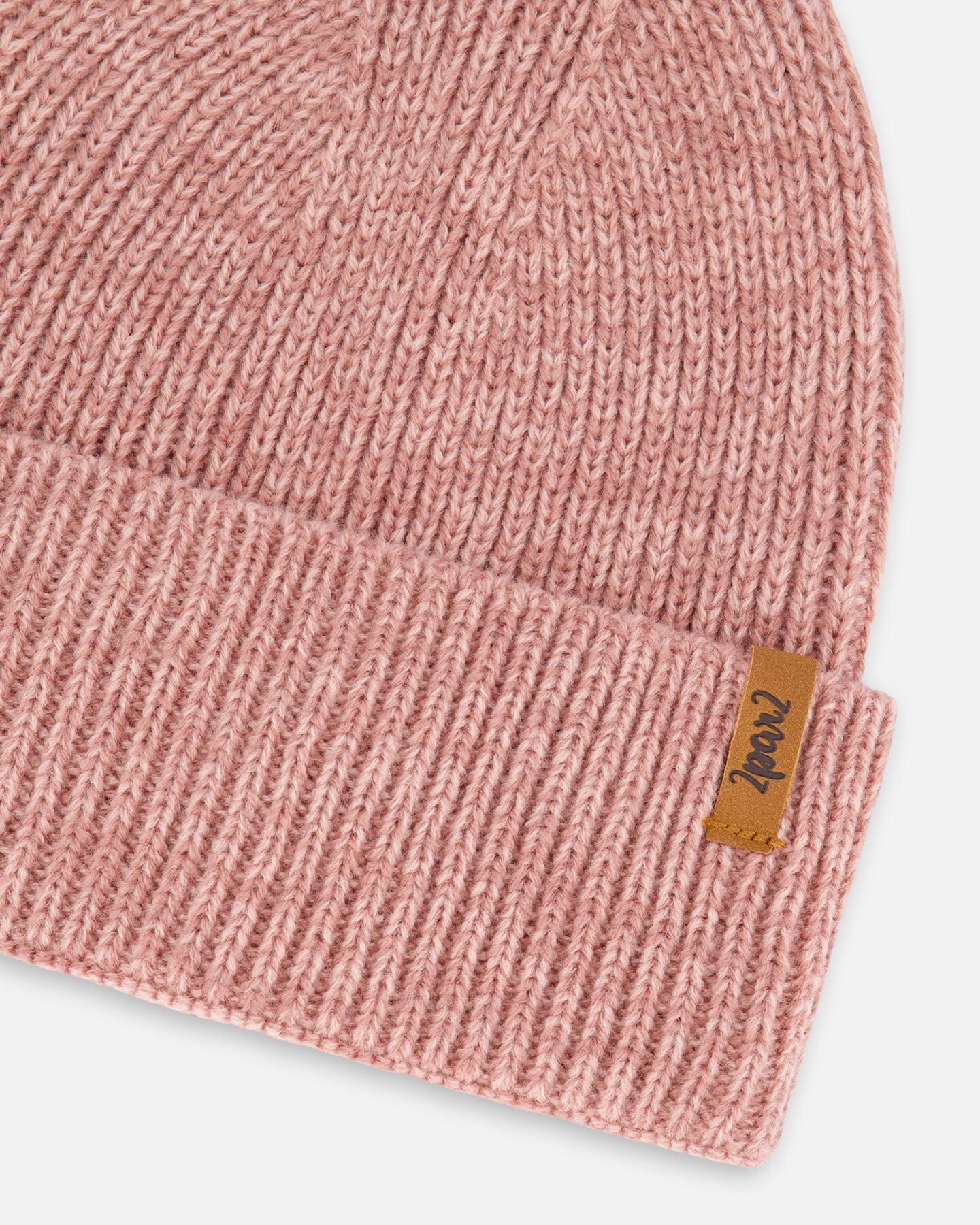 Mid-Season Knit Hat Dusty Pink