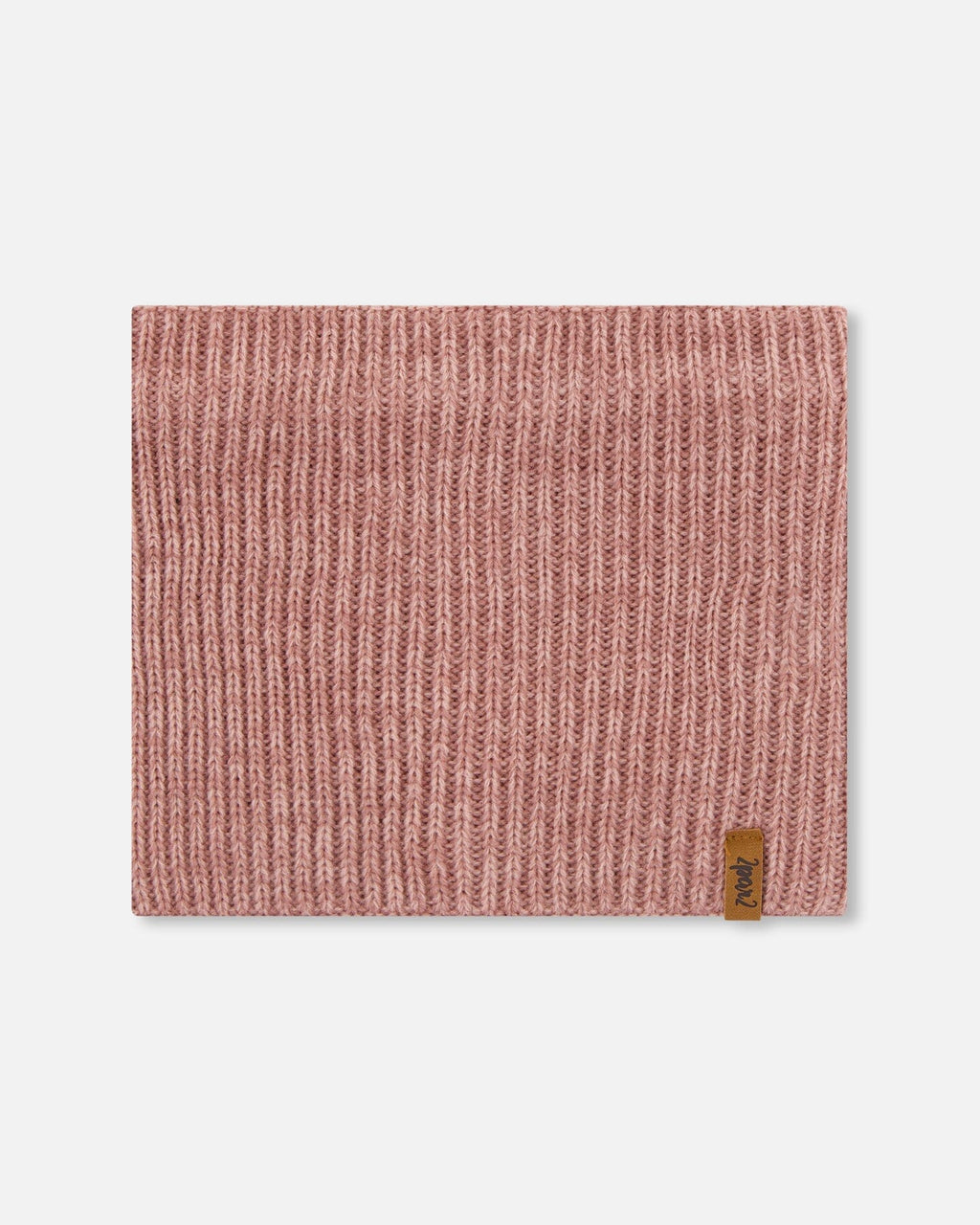 Mid-Season Knit Neck Warmer Dusty Pink
