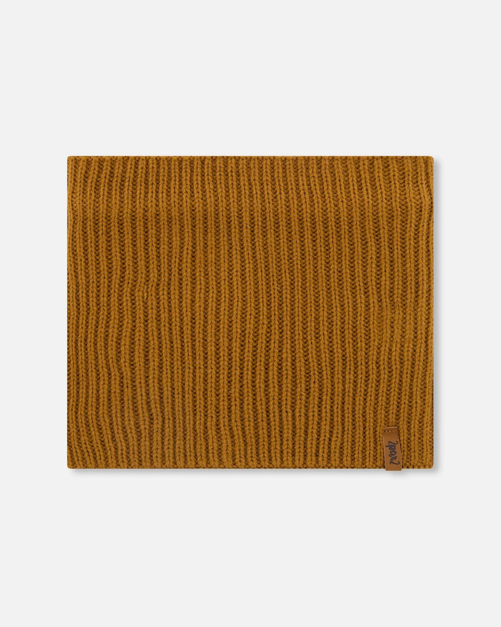 Mid-Season Knit Neck Warmer Brown Pecan