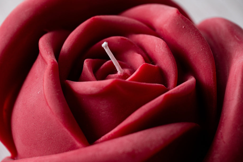 Big Rose Candle