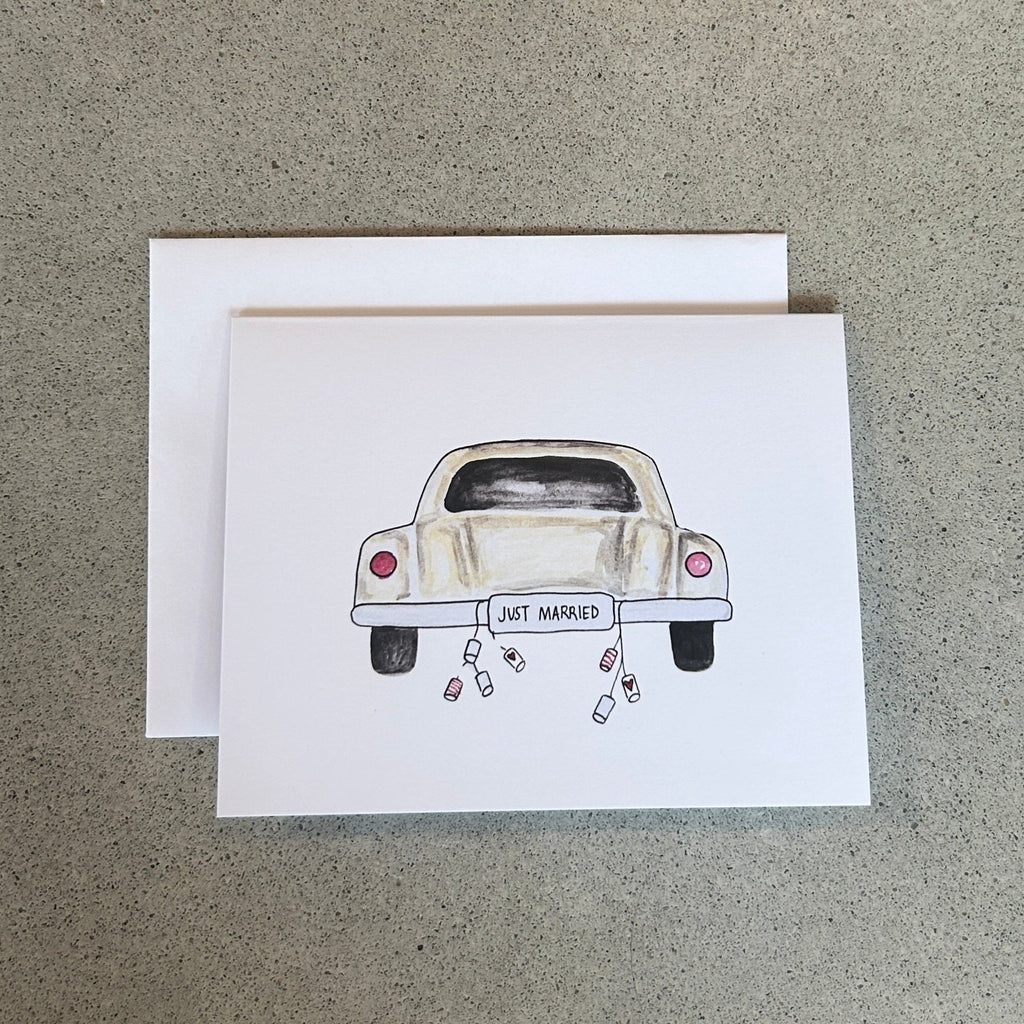 Just Married | Greeting Card