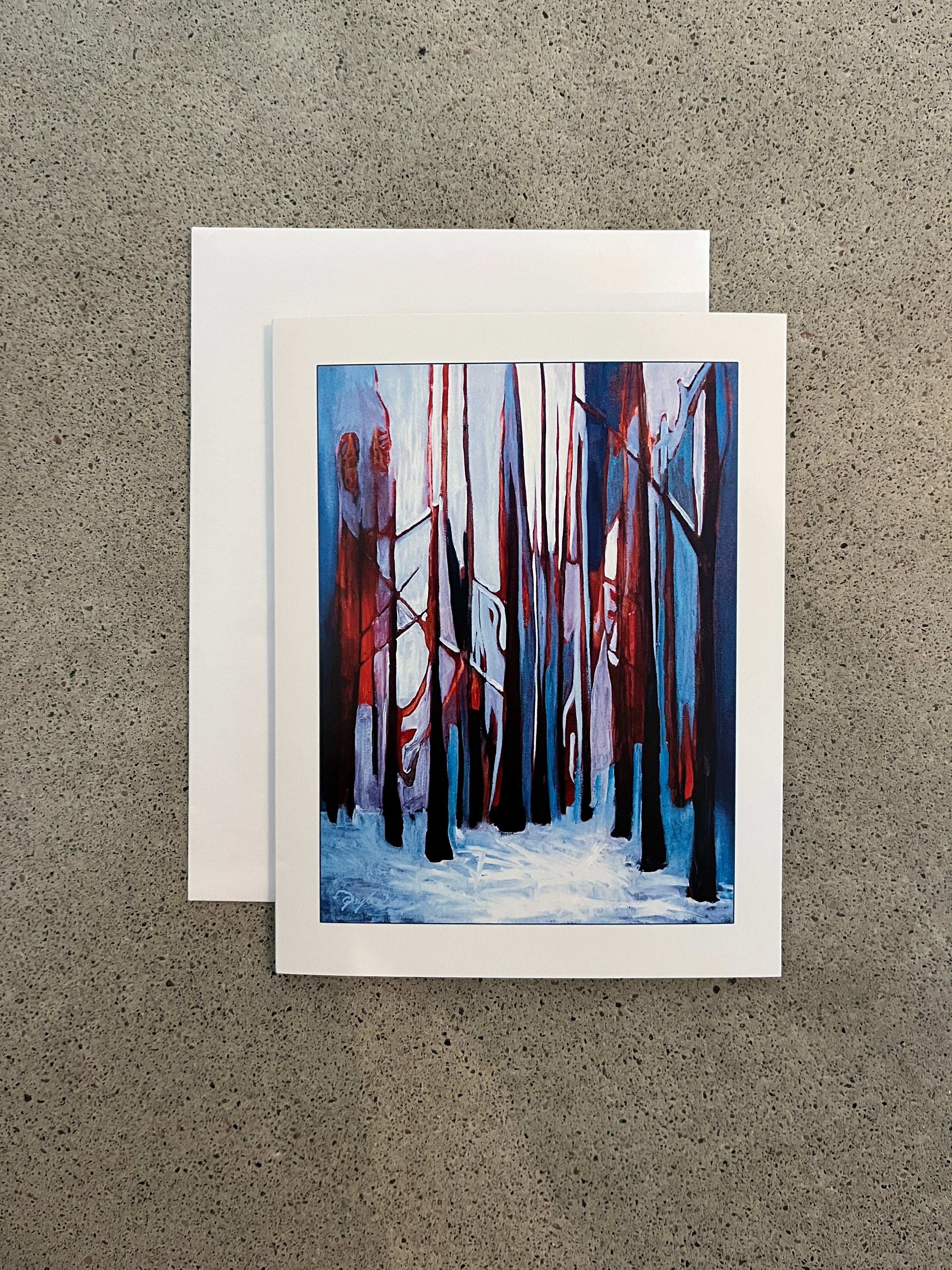 Winter Totems I | Greeting Card