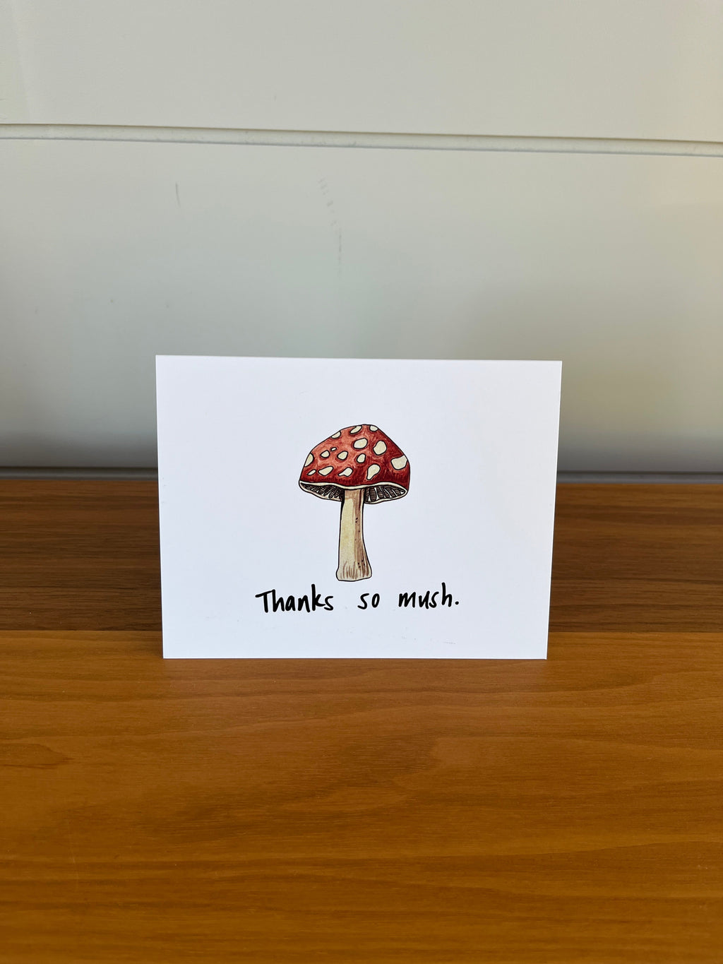 Thanks so mush | Punny Dad Joke Greeting Card