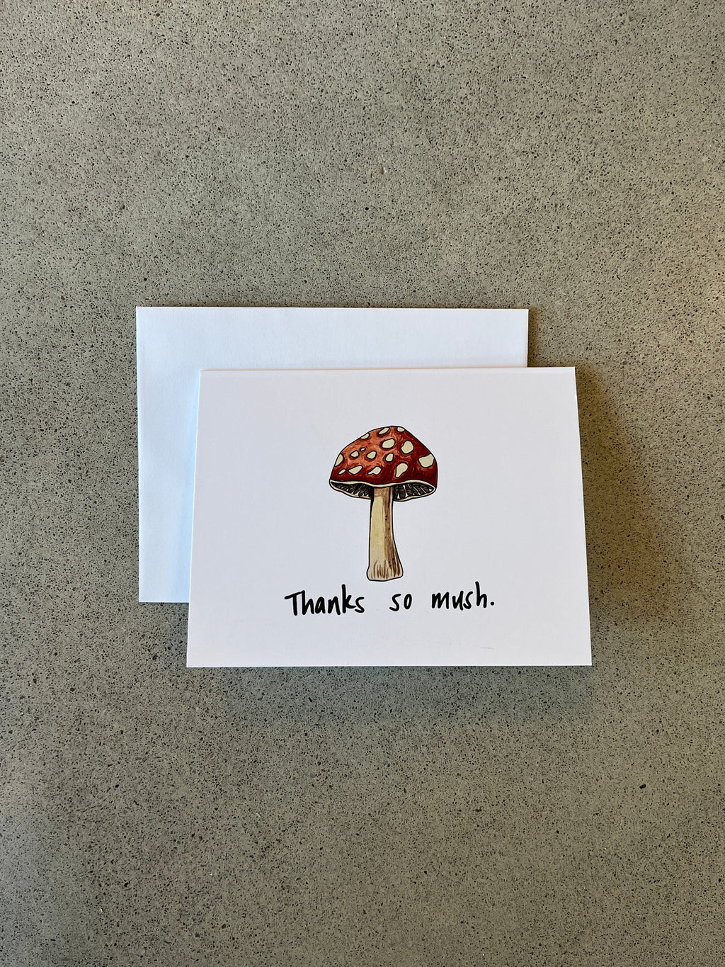 Thanks so mush | Punny Dad Joke Greeting Card