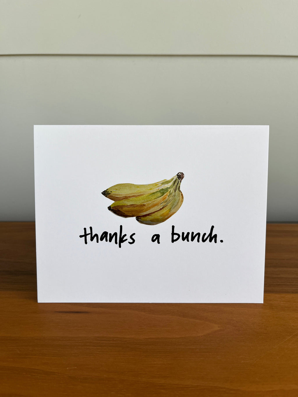 Thanks a Bunch | Punny Dad-Joke Greeting Card