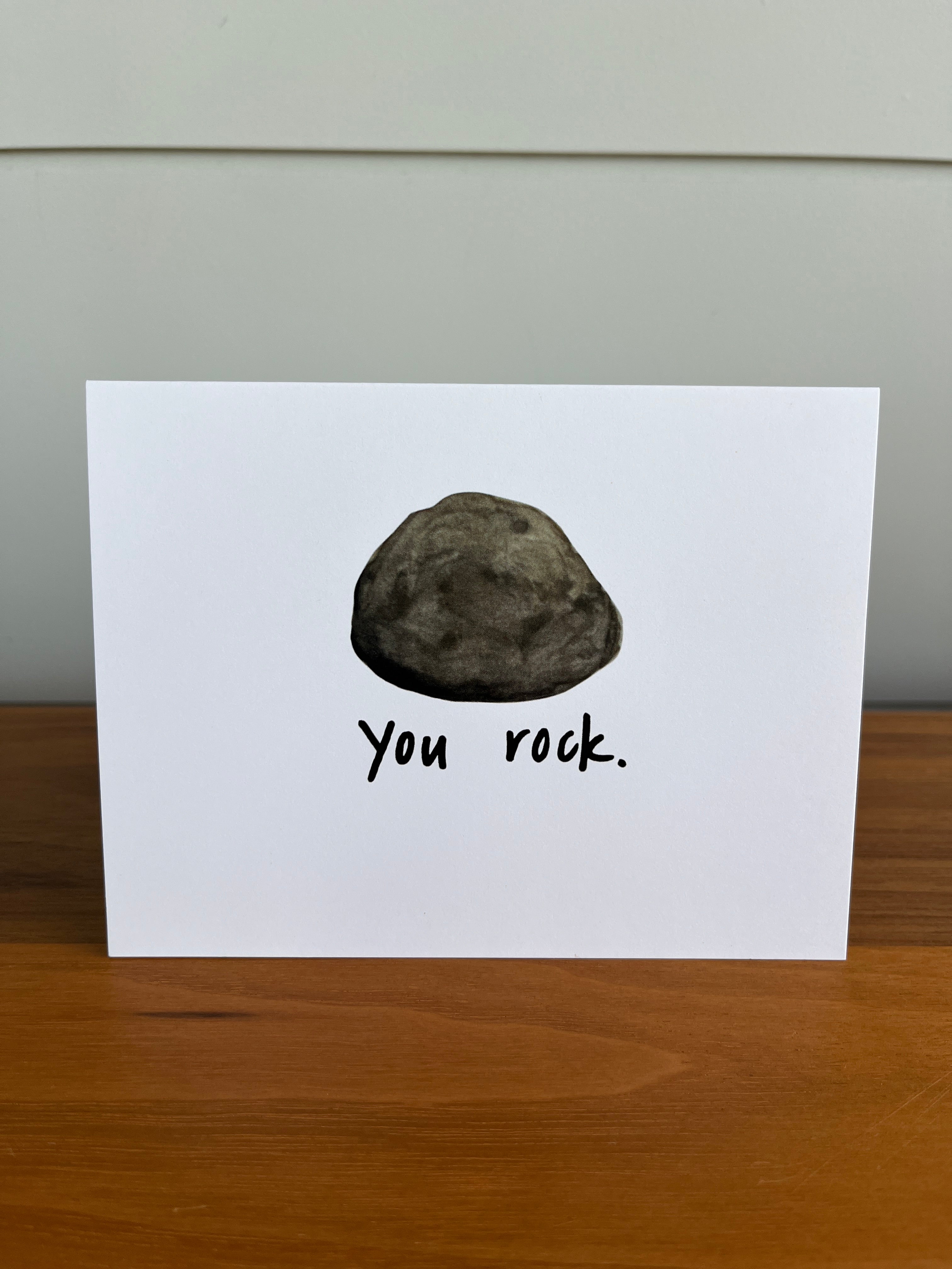 You Rock | Punny Dad-Joke Greeting Card
