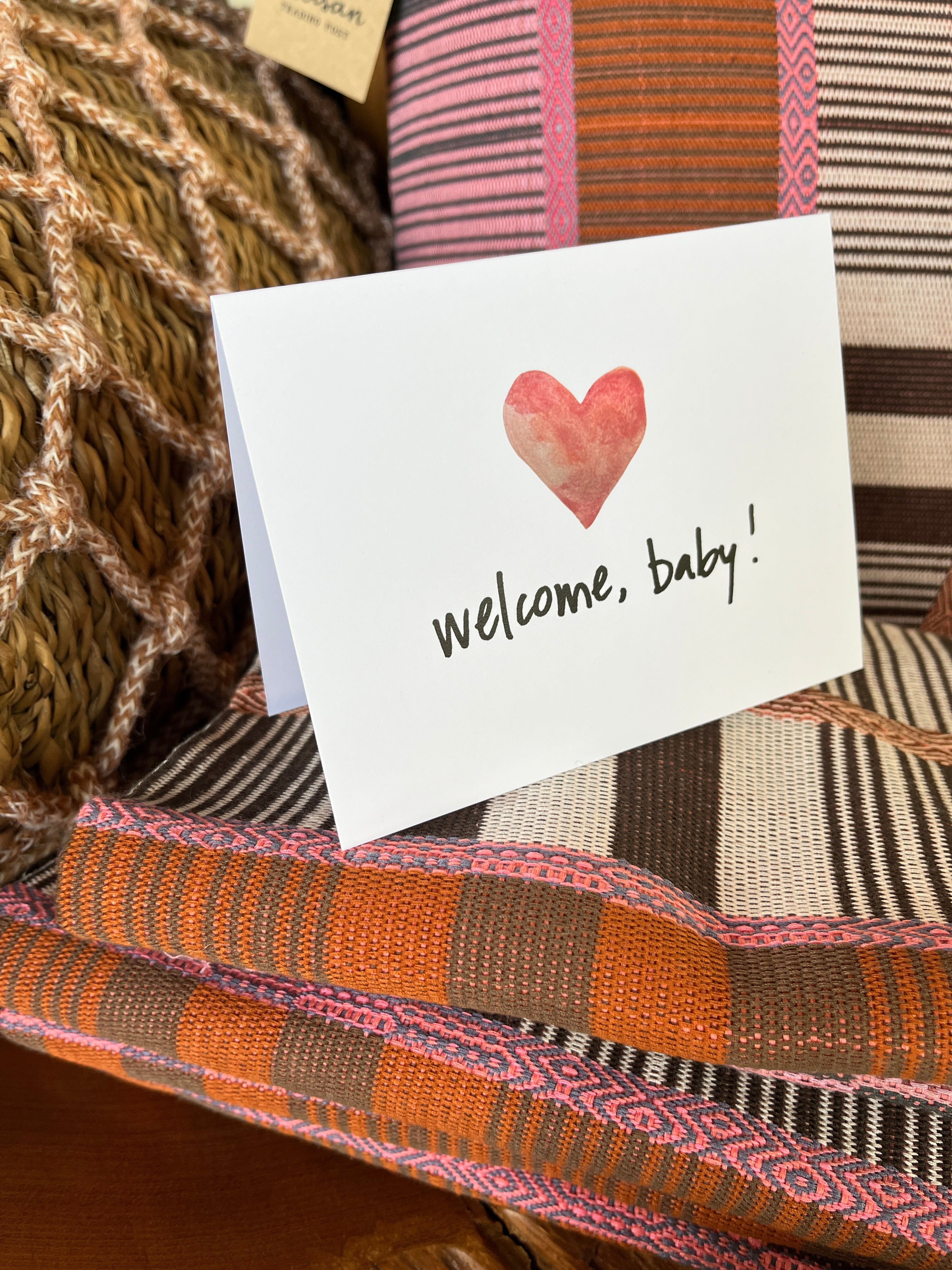 Welcome Baby | Greeting Card