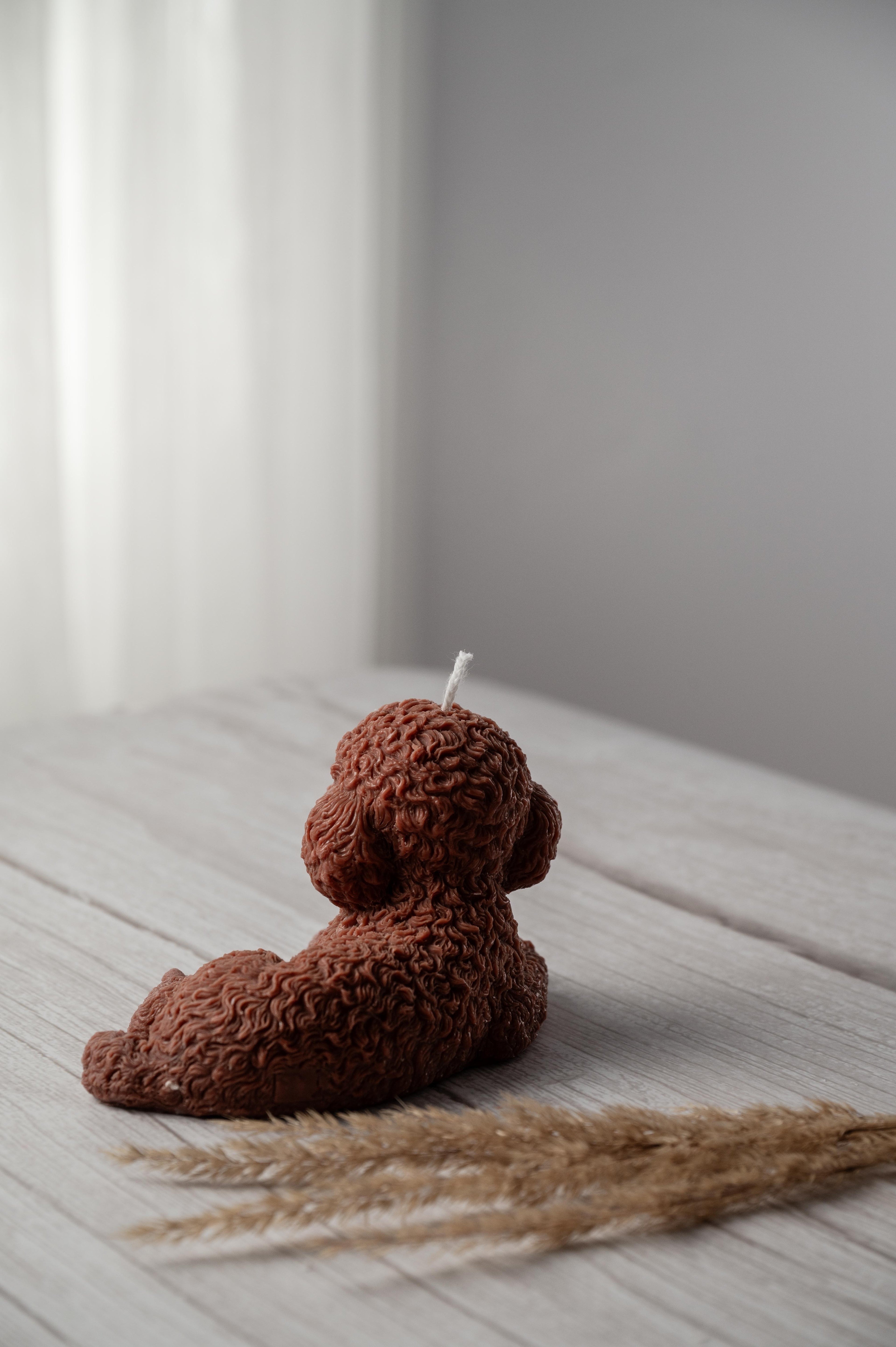 Brown Puppy Dog Candle - Limited Edition 🐶 I Dog Candle