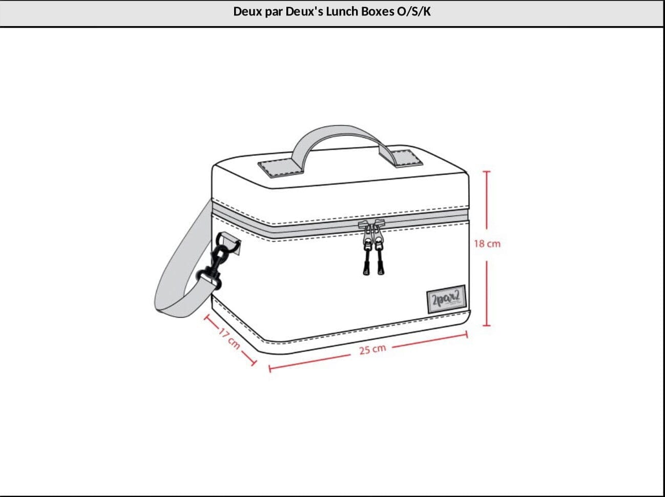 Lunch Box Navy Animal Print