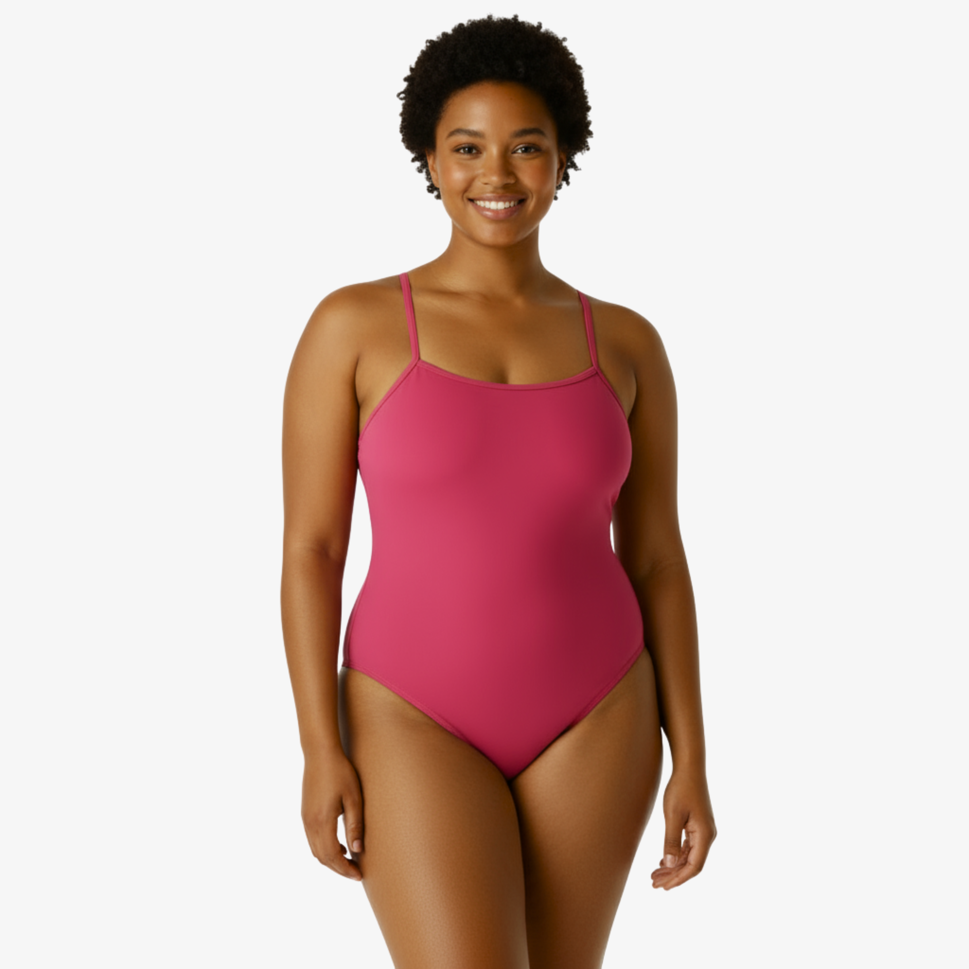 Norca Berry Open-Back One-Piece Women's Performance Swimsuit