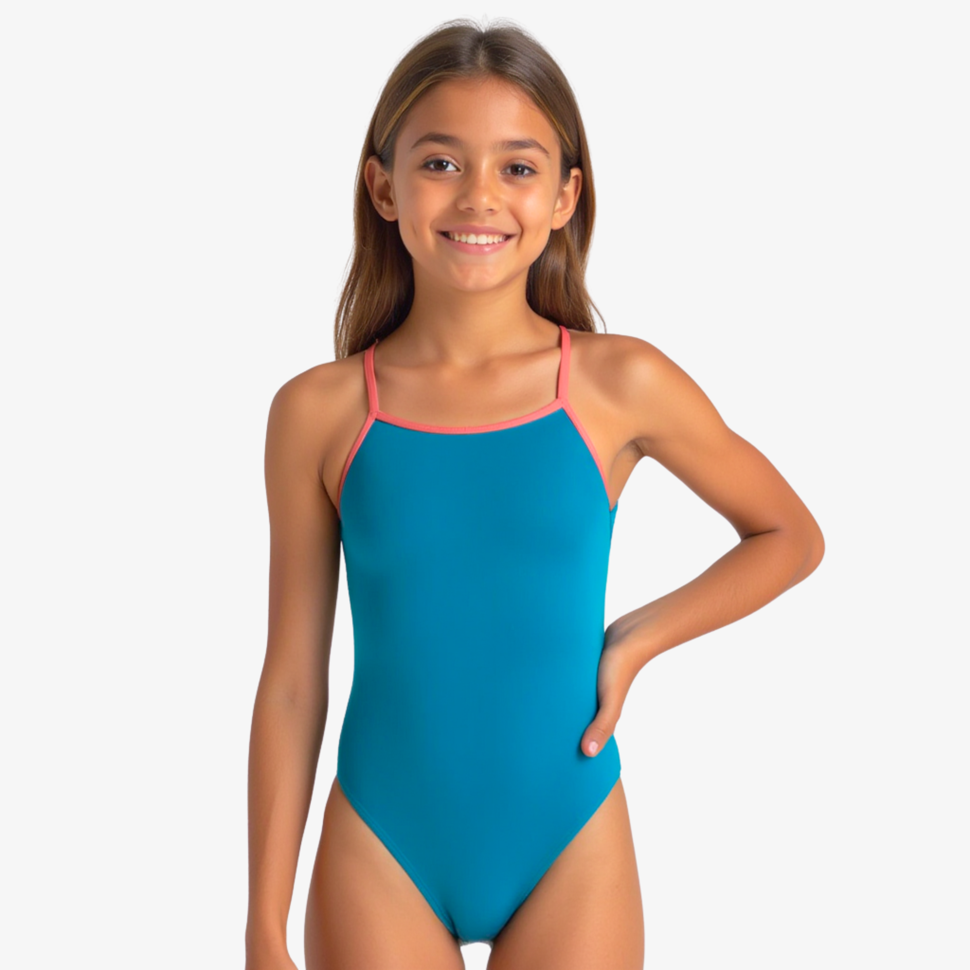 Norca Tropic Open-Back One-Piece Performance Swimsuit for Women