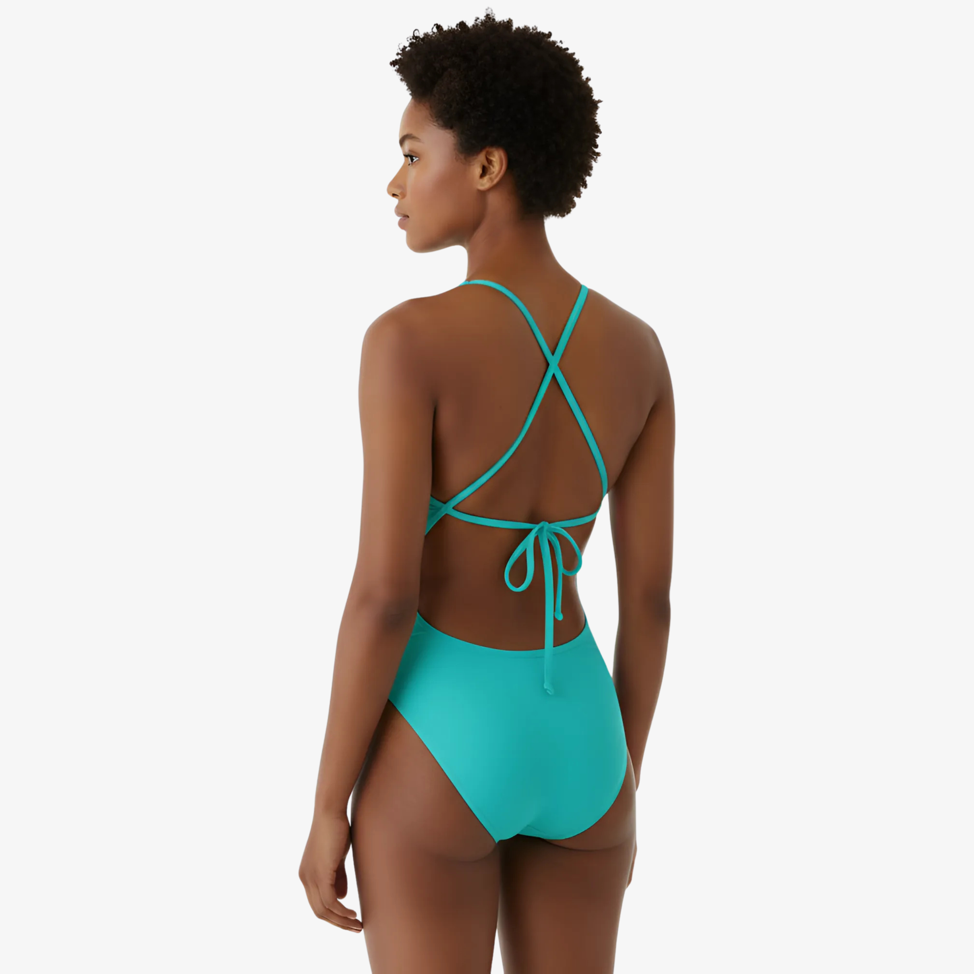 Women Training Swimsuit - Norca Ocean Tie-Back One-Piece
