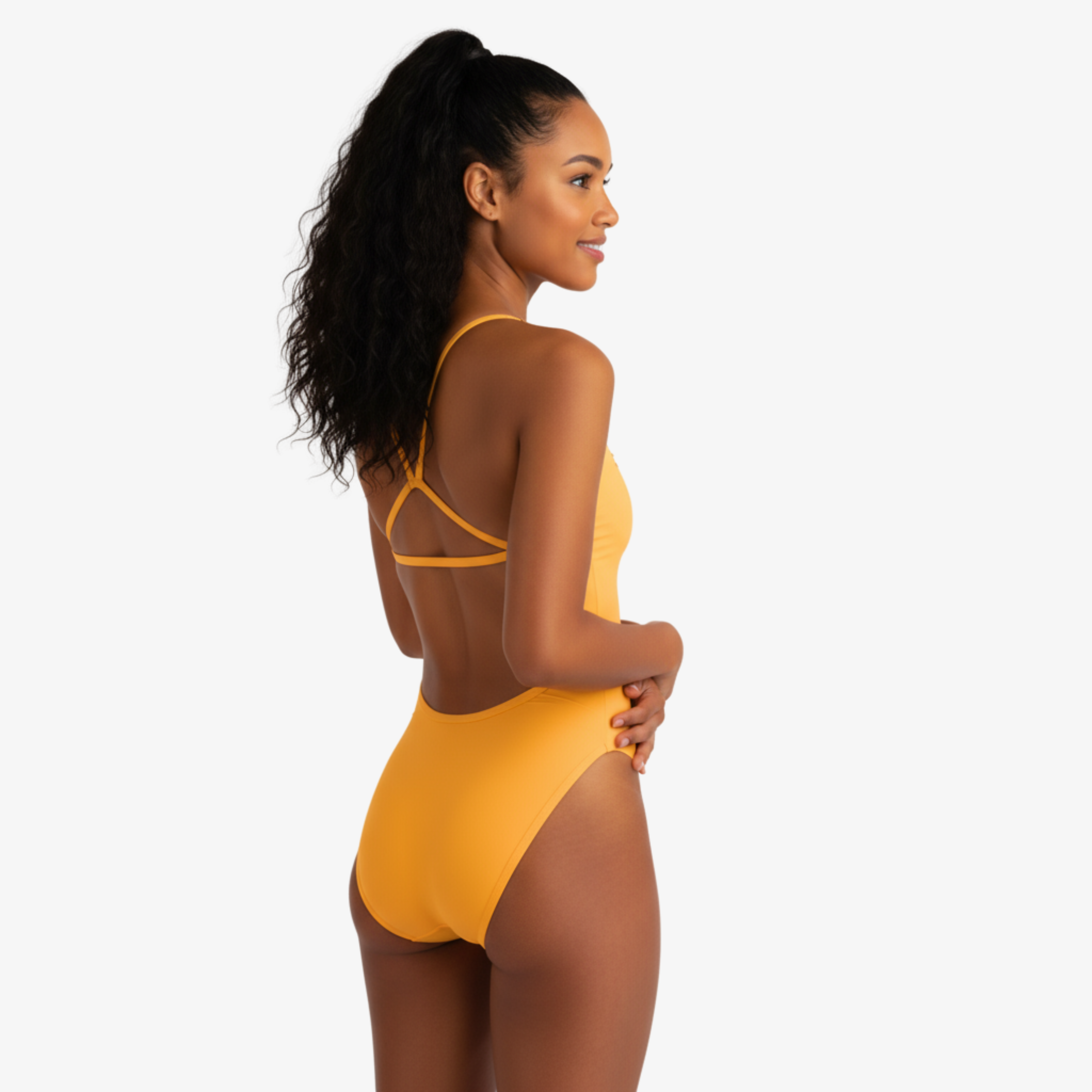 Norca Sunset Open-Back Performance Swimsuit for Women