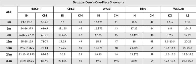 One-Piece Baby Original Puffy Snowsuit Chanterelle