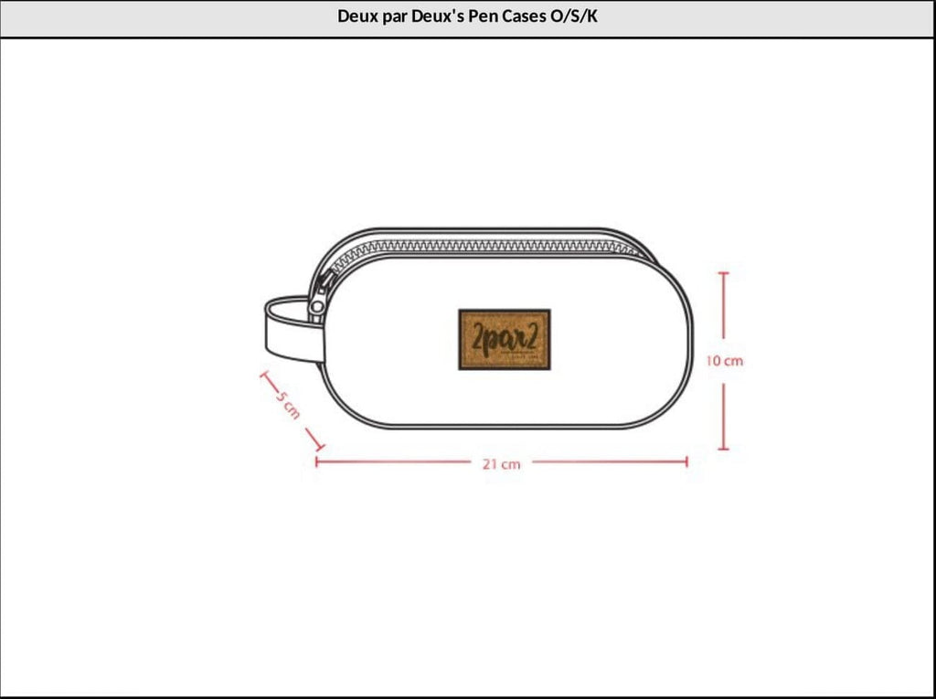 Double Pencil Case Aurora Borealis
