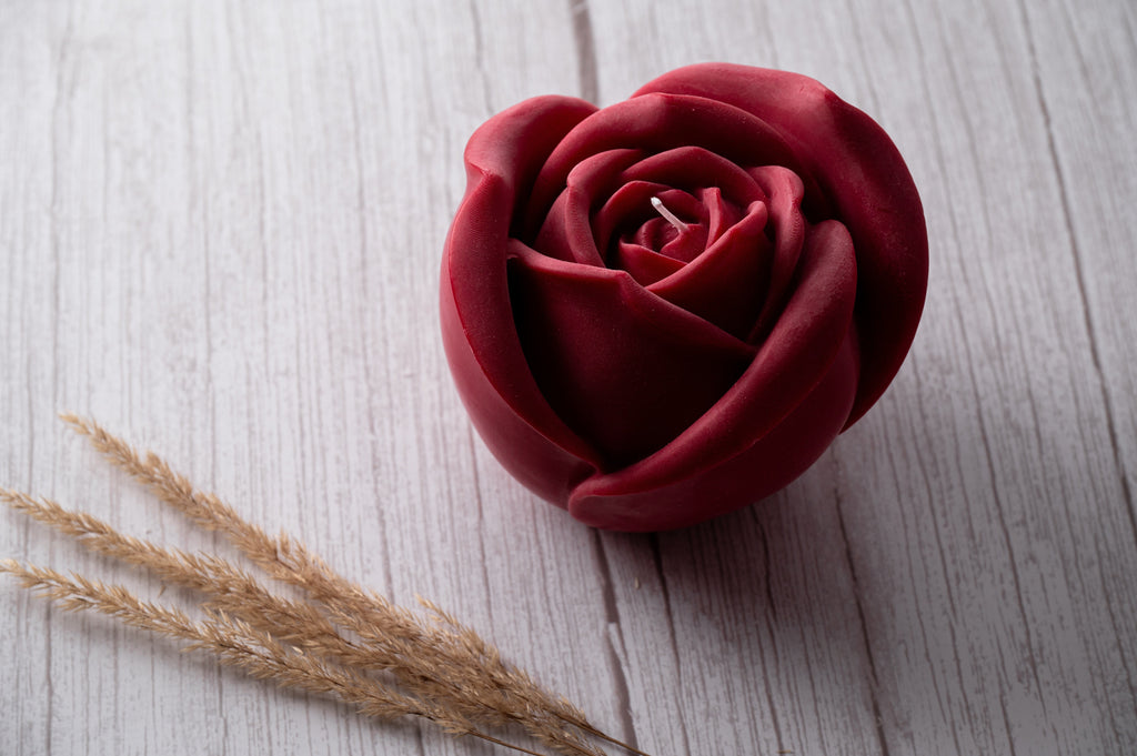 Big Rose Candle