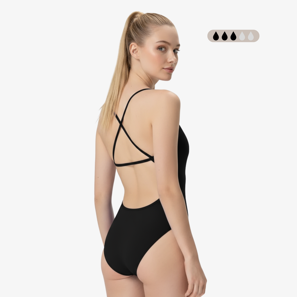 Norca SecureFlo Onyx X-Back Period Training Swimsuit