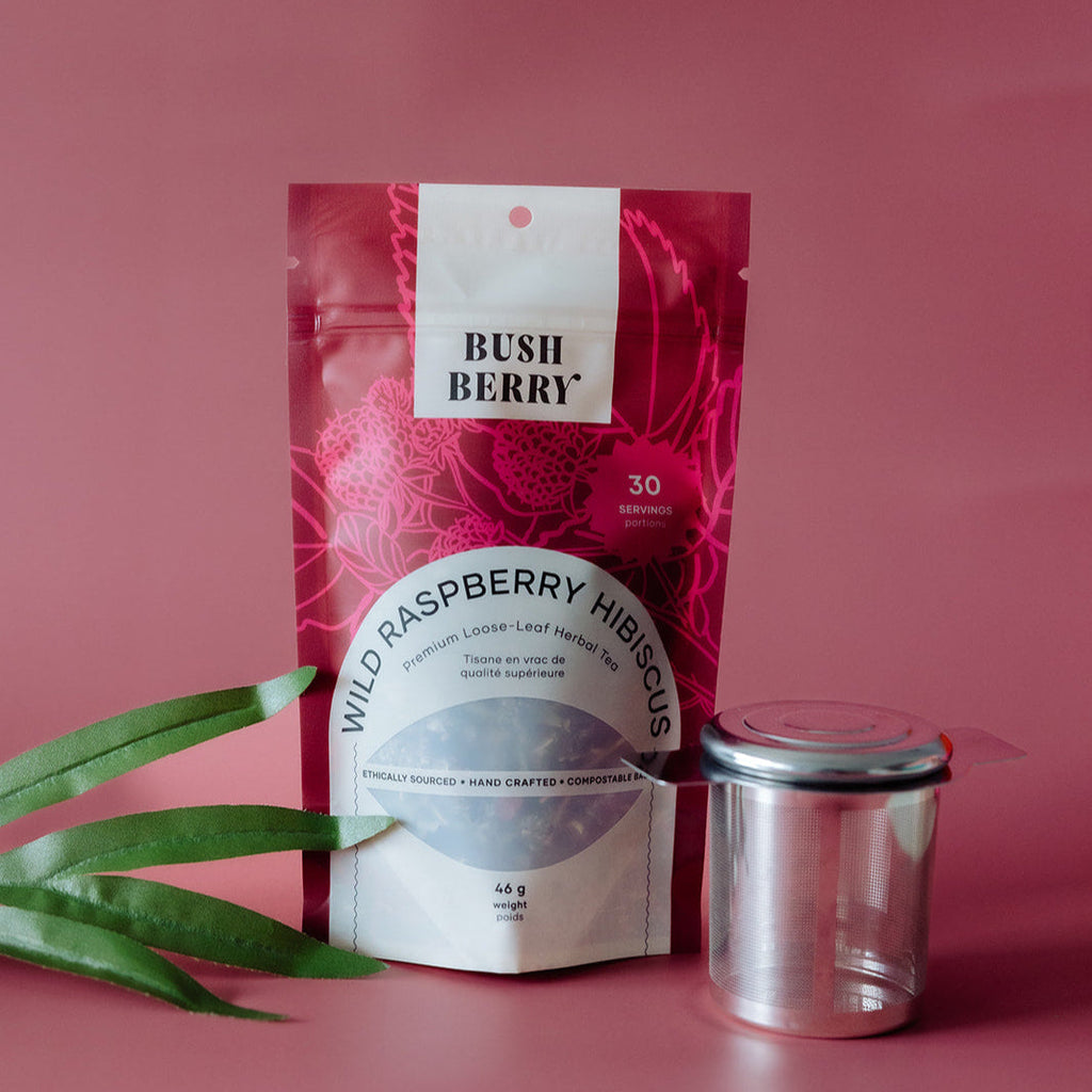 Organic Wild Raspberry Hibiscus Tea