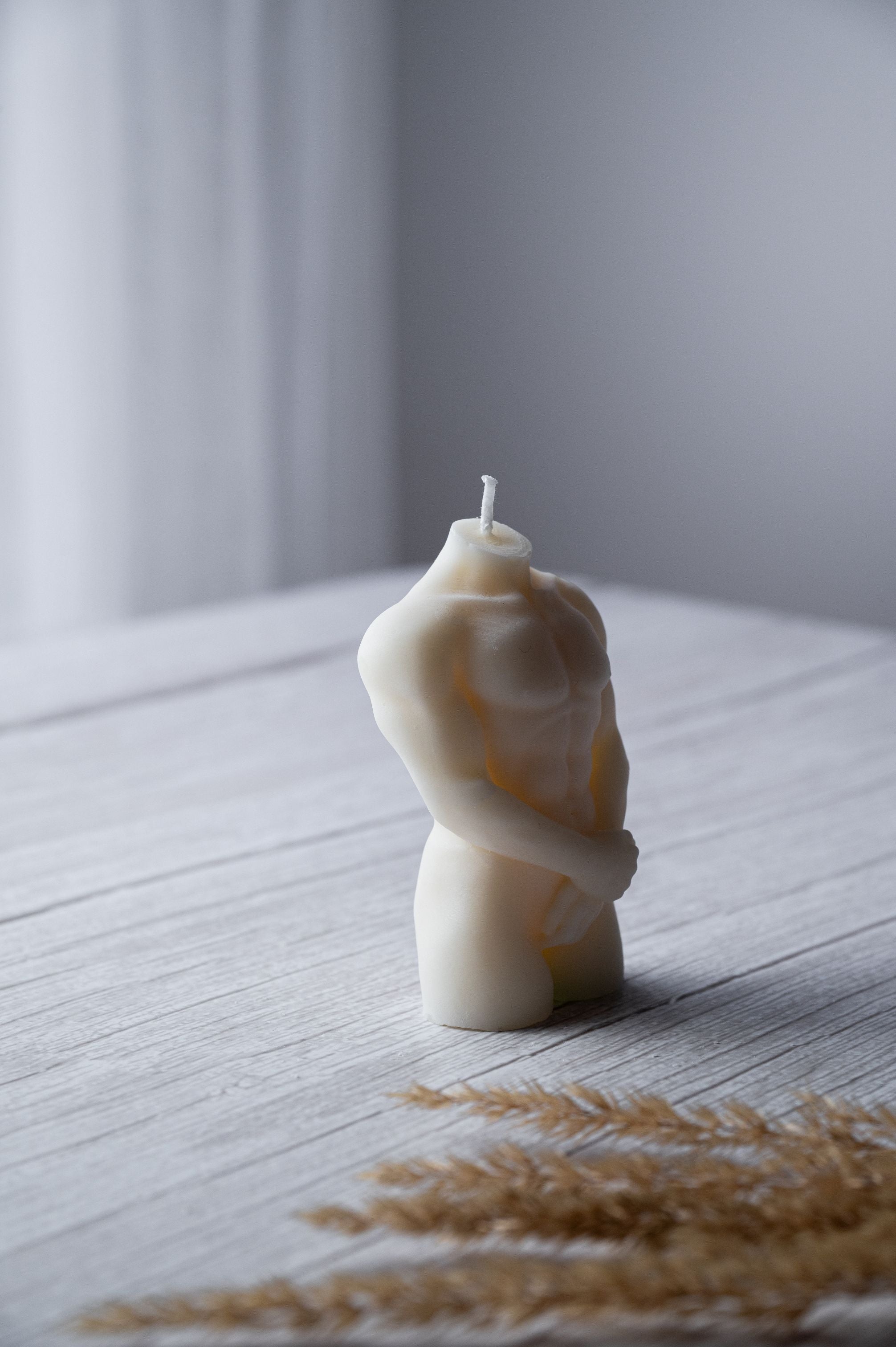 Naked Man Body Candle I  Muscle Man Candle