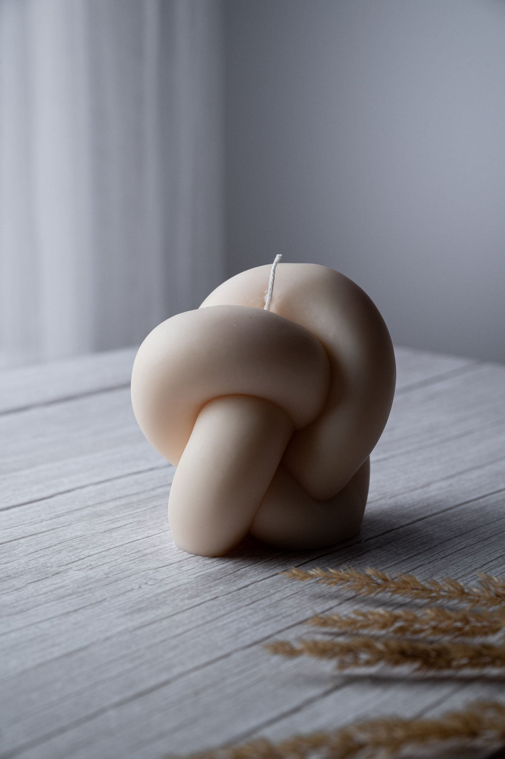 Large Soy Knot Candle