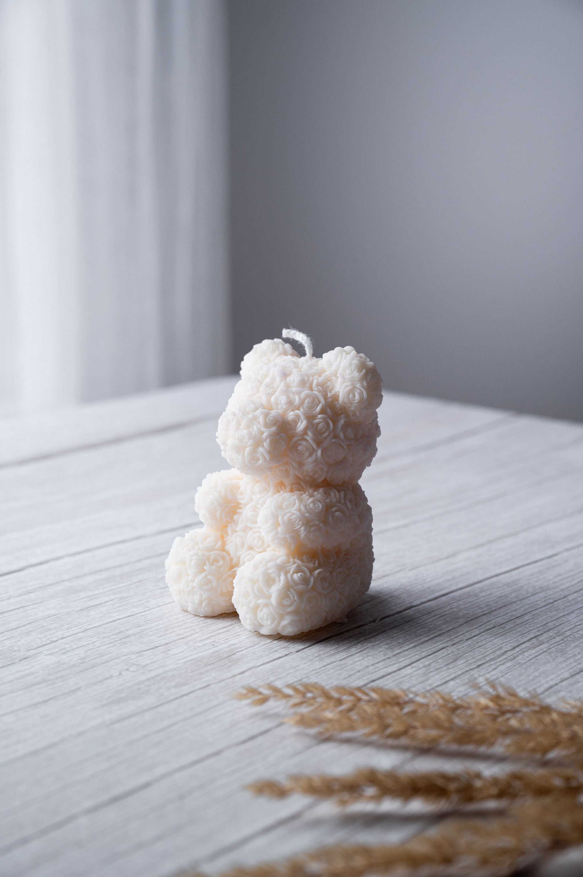Rose Teddy Bear Candles