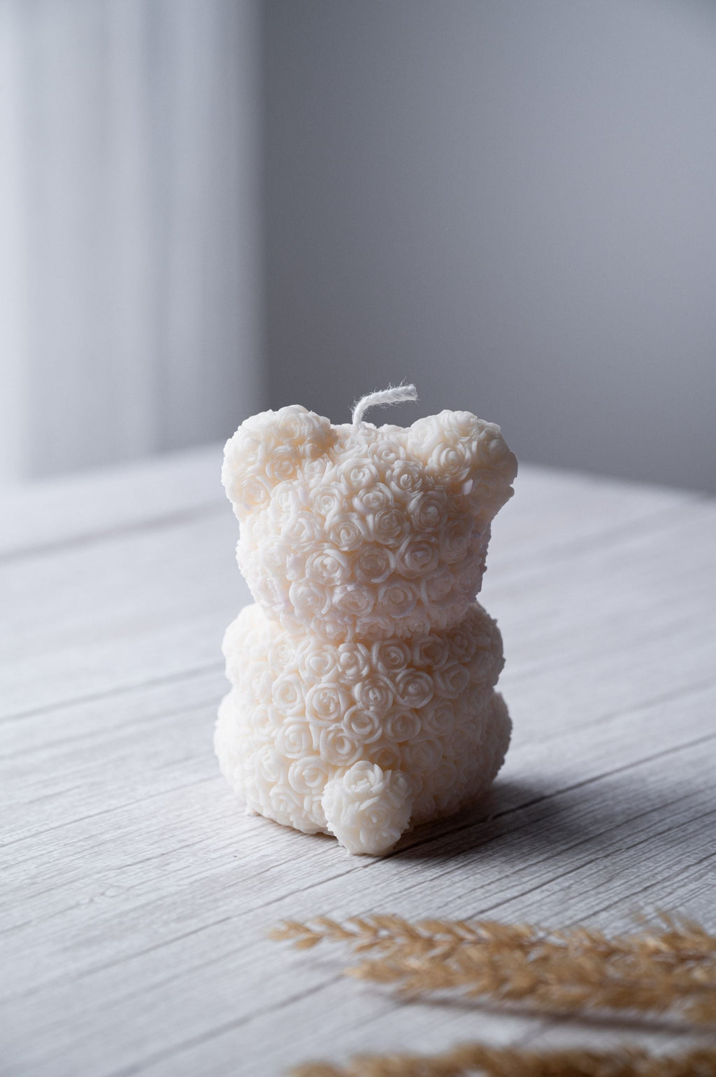 Rose Teddy Bear Candles