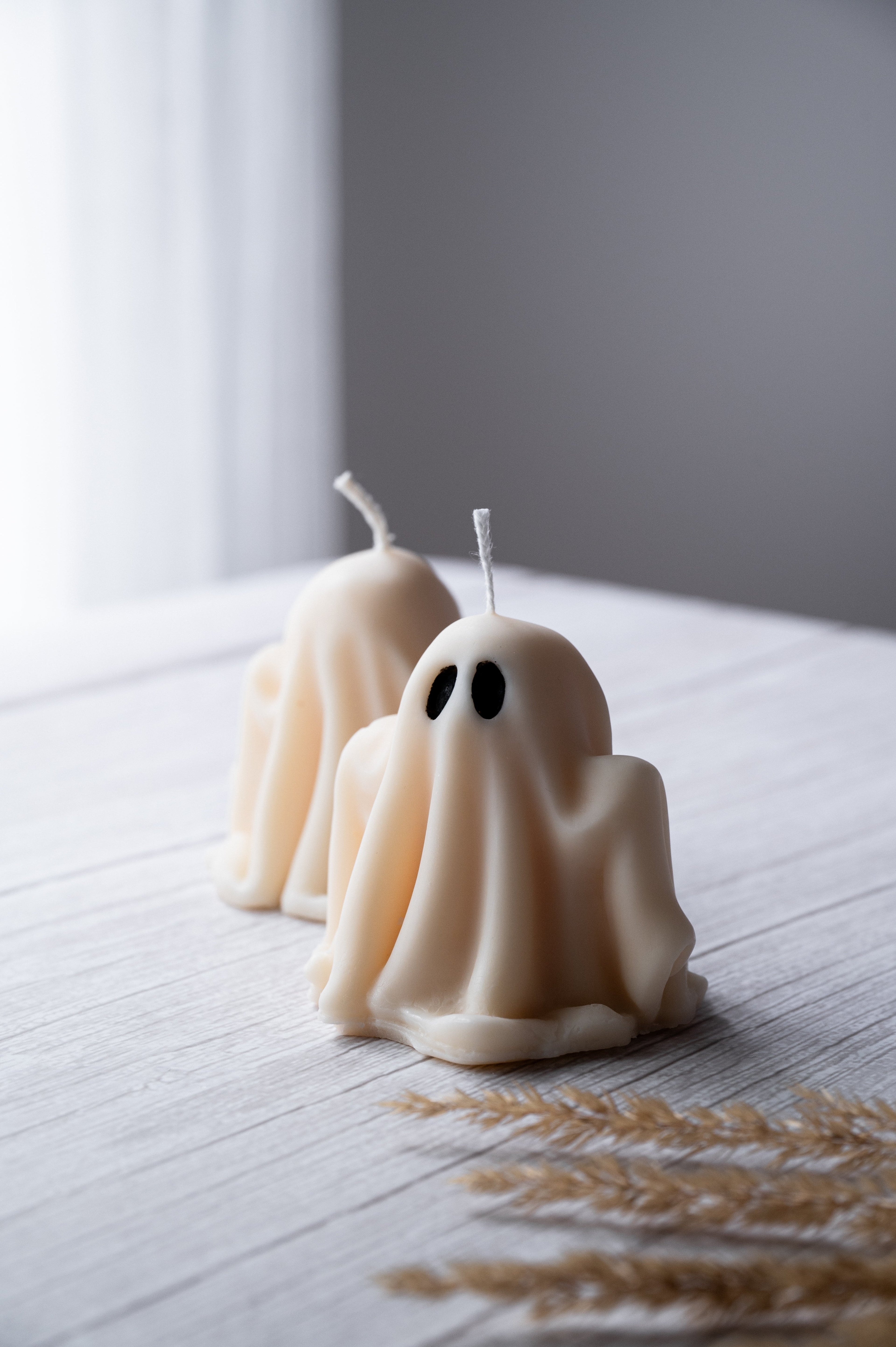 Cutie Ghost Soy Wax Candle for Enchanting Halloween