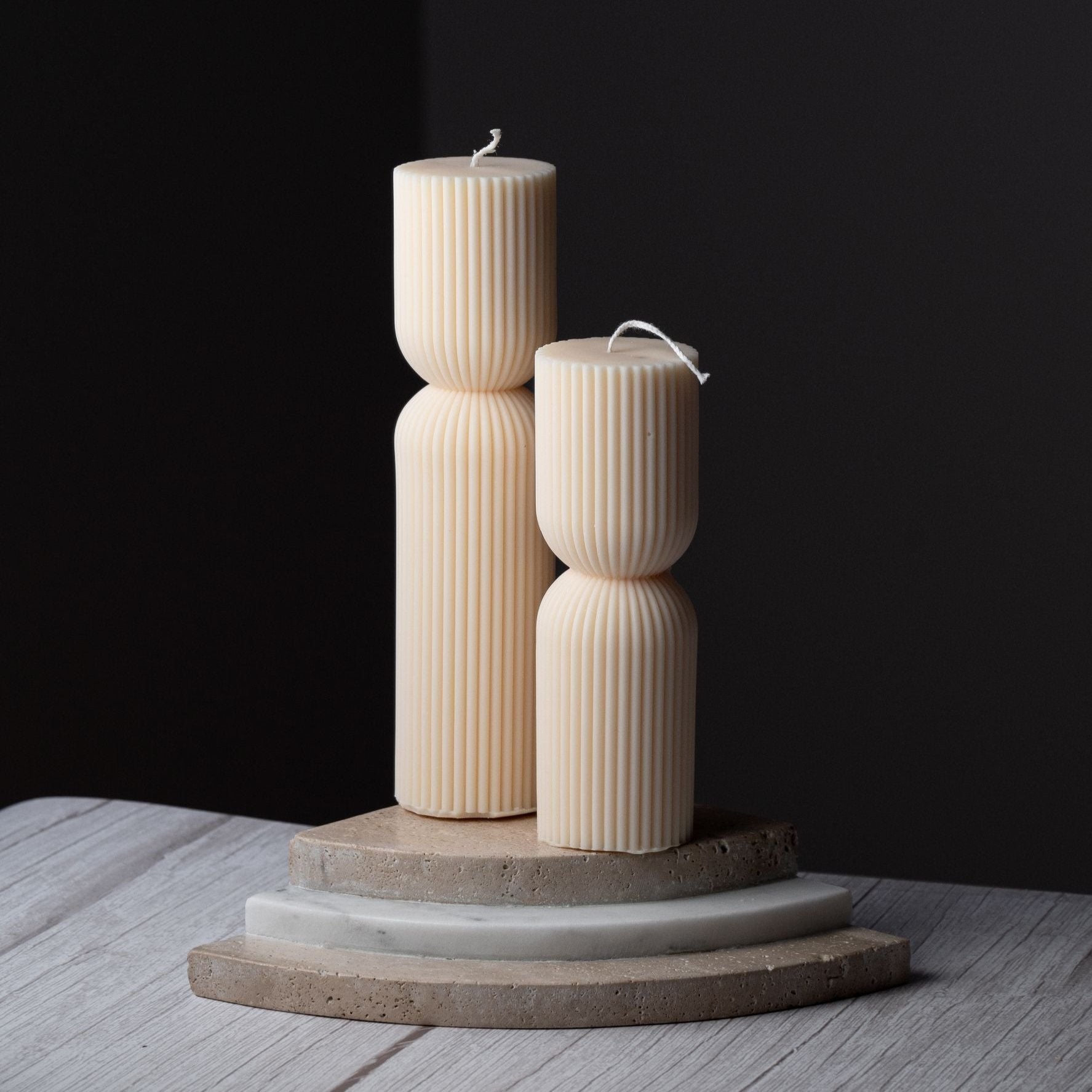 Aesthetic Candle - Pillar Candle Set